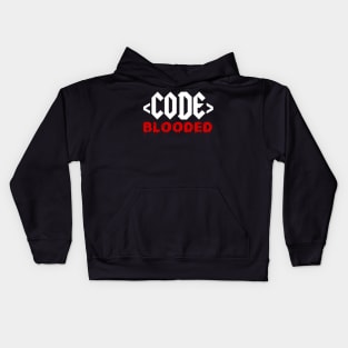 Code Blooded Kids Hoodie